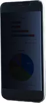 KAPSOLO 2 krypčių privatumo ekrano apsauga Apple iPhone 14 Pro, lipni PET plėvelė, apsauga nuo atspindžių, įbrėžimų, pirštų atspaudų, permatoma KAP13011