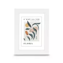 Hama Flora plastikinis rėmelis, baltas, 30 x 40 cm (00193322)