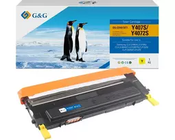 G&G suderinama geltona tonerio kasetė, skirta Samsung CLT-Y4072S / HP SU472A (14454)
