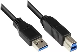 EXSYS EX-K1505 USB 3.2 Gen 1 kabelis, USB-A į USB-C, 3 m, juodas