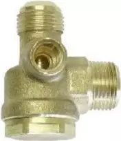 Aerotec atbulinis vožtuvas su G 1/2 inch vidiniu sriegiu, žalvarinis, 16 bar | 9048063