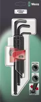 Wera Hex-Plus L-raktų rinkinys 950 PKL/9 BM SB SiS, 9 dalių, metrinis, BlackLaser 05073596001
