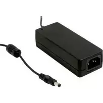 MEAN WELL GST60A07-P1J 60W 7,5V 8A stalinis maitinimo šaltinis, juodas