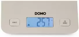 DOMO DO9239W itin plona elektroninė virtuvinė svarstyklė 5kg / 1g tikslumas LCD