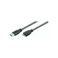 MicroConnect USB 3.0 laidas - 5 m, USB-A (vyriškas) į Micro-USB B (vyriškas), juodas USB3.0AB5MICRO