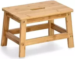 Zeller Present sulankstoma taburetė pilka kieta sėdynė medinė 4 kojos 13036