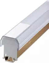 Phoenix Contact CLIPFIX 5022627 universalus DIN bėgio tvirtinimo adapteris, permatomas poliamidas, 42 x 9,5 x 22 mm
