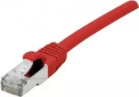 EXERTIS CONNECT Dexlan Cat6 S/FTP RJ45 tinklo kabelis, 20m, raudonas, 850868