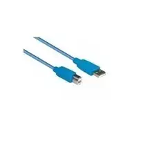 EXSYS EX-K1620-1 USB 3.2 Gen 1 kabelis, USB-A į USB-B, 1 m, mėlynas