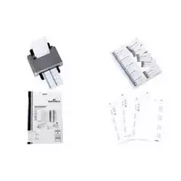 DURABLE BADGEMAKER® A6 įdėklo kortelės, perforuotos, baltos, 20 vnt. 142002
