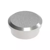 MAUL Neodimio galios magnetas, 16 mm skersmuo, nikeliuotas, 5 kg laikymo jėga, apvalus su laiptuotu kraštu, 1 vienetas (6170196)