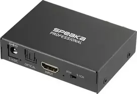 SpeaKa Professional SP-HDS-300 HDMI skirstytuvas 1x2 su garso išvedimu 4K