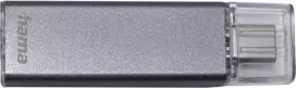 Hama USB-C atmintukas Uni-C Classic 64GB, USB 3.2 Gen 1, 70MB/s, antracito spalvos 00182471