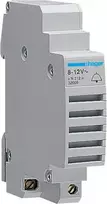Hager SU212 DIN bėgelio skambutis 8-12V AC 0.33A 1 modulis