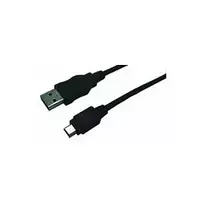 LogiLink CU0014 USB 2.0 prailginimo kabelis, USB-A male to Mini-USB-B male, 1,8 m, juodas