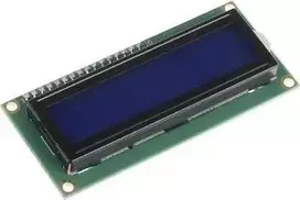 JOY-IT SBC-LCD16x2 I2C LCD ekrano modulis, skirtas Raspberry Pi, 16x2 simbolių, žalia/mėlyna apšvietimas