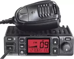 Midland Albrecht AE 6290 mobilioji CB radijo stotis su retransliatoriumi, VOX, 40 kanalų AM/FM, 12/24V, juoda 12629