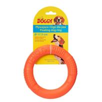 Žaislas šuniui, žiedai Doggy Ringo, 17.5 cm, Ø 17.5 cm, oranžinė sp., S