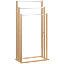 Pastatoma rankšluosčių kabykla Homcom 48x25,8x94cm., šviesiai rudos/baltos spalvos