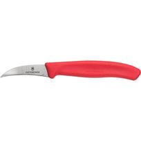 Skutimo peilis Victorinox Swiss Classic lenkta geležte 6 cm, raudonas