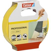 Dažymo juosta Tesa 56270, 25 m x 25 mm, geltona