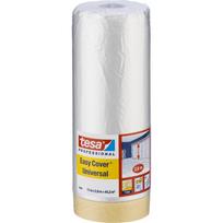 Dažymo plėvelė su lipnia juosta Tesa Easy Cover 4368, 17 m x 2.6 m