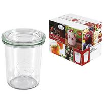 WECK stikliniai konservavimo indai su dangteliais 160 ml, 12 vnt.