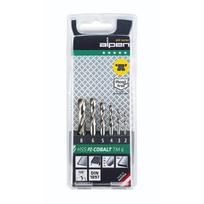 Metalo grąžtų rinkinys Alpen TM-PZ HSS-Co 2–8 mm, 6 vnt.
