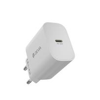 Devia sieninis įkroviklis Smart PD GaN 30W 1x USB-C baltas