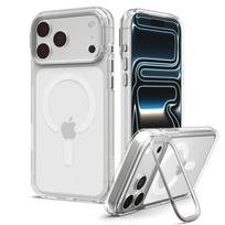 Spigen Ultra Hybrid OPTIK S MagSafe iPhone 17 Pro / 18 Pro SKAIDRUS/SIDABRINIS