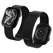 Spigen WBF01 DIRŽELIS APPLE WATCH 8 / 9 / 10 / 11 / SE / ULTRA (44 / 45 / 46 / 49 MM) juodos spalvos