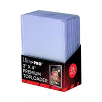 Ultra PRO TCG Card Toploader Rigid Plastic Premium 77x100mm 25-Pack