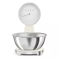 SMEG Analoginė ir Skaitmeninė Virtuvinės Svarstyklės Krem KSF01CRWW
