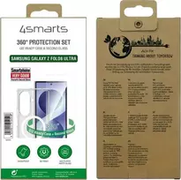 4smarts 360° Protection Set, skirta Samsung Galaxy Z Fold8 Ultra – dėklas, grūdintas stiklas ir vidinė plėvelė
