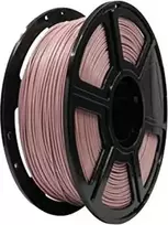 FlashForge PLA 1,75 mm matinės pilkai rožinės spalvos 1 kg 3D spausdintuvo gija