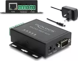 Delock Ethernet LAN keitiklis į RS-232/RS-485/RS-422 ir Modbus RTU/TCP šliuzas su 1,5 kV izoliacija