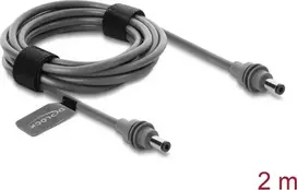 Delock DC 5.5 x 2,1 mm maitinimo laidas, skirtas Starlink Mini, 2 m, pilkas