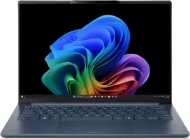 Acer Swift Go 14 Intel Core Ultra 9 185H 14 colių 2.8K OLED 120Hz nešiojamas kompiuteris - 16GB RAM, 512GB SSD, Windows 11 Home, Wi-Fi 6E, Thunderbolt 4 - aliuminis