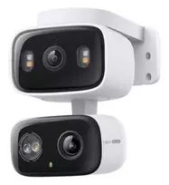 TP-Link Tapo C246D 2K QHD Pan/Tilt apsaugos kamera su Starlight spalvotu naktiniu matymu, asmens/gyvūno/transporto aptikimu, dvipusiu garsu, microSD iki 512GB, veikia su Alexa ir Google Assistant