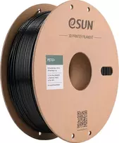 ESUN PETG+ 1,75 mm juodos spalvos 1 kg popierinė ritė filamentas