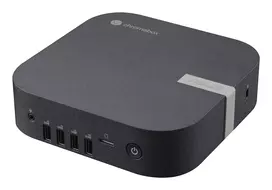 ASUS Chromebox 6a S3006UN Mini PC - Intel Core 3 100U, 8GB RAM, 128GB SSD, ChromeOS, Wi-Fi 6, juoda