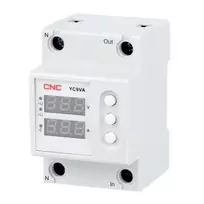 CNC EL240326 Įtampos ir srovės valdymo relė, 63A, 230V AC, DIN bėgelis