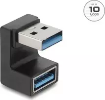 Delock USB 10Gbps Type-A male to female U-shape adapter