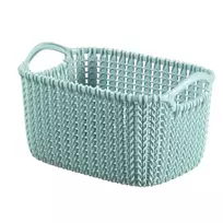 CURVER Knit XS stačiakampė 3L daiktadėžė, mėlyna, 25x18x14cm