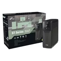 FSP ST 1500 Tower Line-Interactive UPS 1500VA 900W su 8x IEC C13 lizdais, USB ir RS-232, RJ45 apsauga nuo viršįtampių