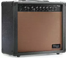 Stagg S20AAR 20W akustinės gitaros kombo stiprintuvas su reverb efektu