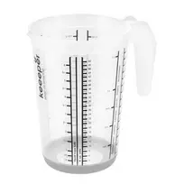 keeeper Massimo matavimo indas su neslystančia funkcija 1,5L Ø13,5x19cm permatomas/pilkas