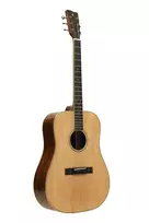 Stagg SA45 D-AC Dreadnought akustinė gitara - Natural