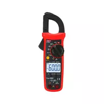 UNI-T UT202F True RMS skaitmeninis srovės matuoklis (clamp meter) 400A AC/DC įtampa 600V, 4000 counts, 28mm žnyplės, NCV, temperatūra, talpa, dažnis, apšvietimas