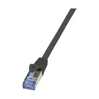 LogiLink CAT6a S/FTP RJ45 tinklo kabelis, 40m, juodas